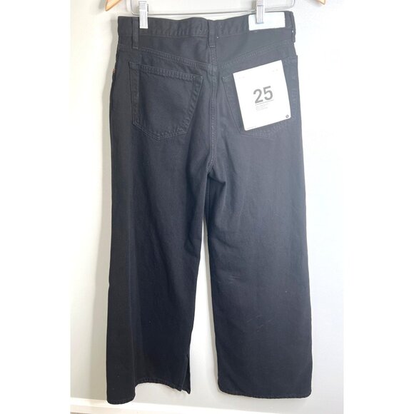 Re/Done Womens Black Flow Low Rider Loose Jeans Size 25 - Picture 16 of 16